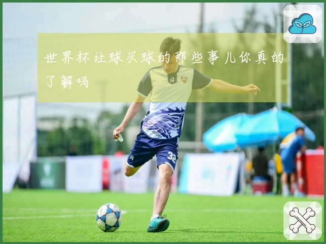 世界杯让球买球的那些事儿你真的了解吗